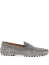 Tod's Men Gommino Suede Leather Loafers In Multicolor