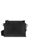 Tod's Men Mini Leather Shoulder Bag In Black