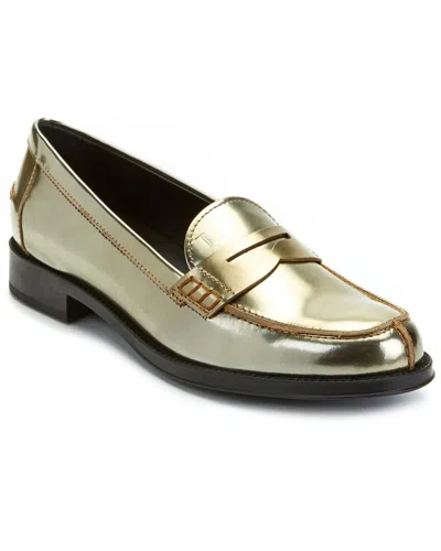 Tod's Loafers In Gold