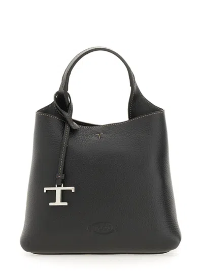 Tod's Micro Calfskin Handbag With Removable Charm