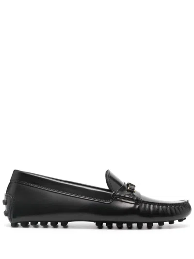 TOD'S TOD'S MOCCASIN MICRO CHAIN SHOES