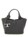 Tod's Micro Leather Bag In Black