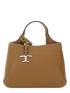Tod's Micro Leather Bag In Brown
