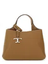 Tod's Micro Leather Bag In Brown