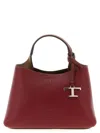 Tod's Micro Leather Handbag Hand Bags Red In Red
