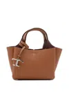 Tod's Micro Leather With Removable Shoulder Strap Bags In Orange
