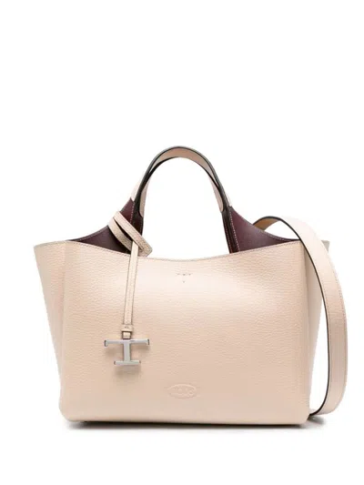 Tod's Mini  Bags In Nude & Neutrals