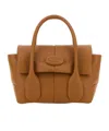 Tod's Mini Di Leather Tote Bag In Brown