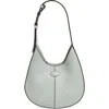 Tod's Mini Di Leather Hobo Bag In Cromo Chiaro