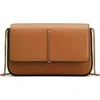 Tod's Mini Leather Flap Bag In Kenia Scuro