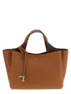 Tod's Apa 2 Manici Mini Trac Pelle T Pend Handbags Brown In Brown
