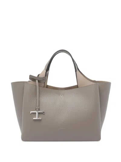 TOD'S TOD'S MINI LEATHER SHOPPING BAG