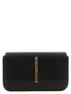 Tod's Mini Leather Shoulder Strap In Black