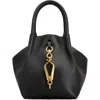 Tod's Mini Msc Leather Top Handle Bag In Nero
