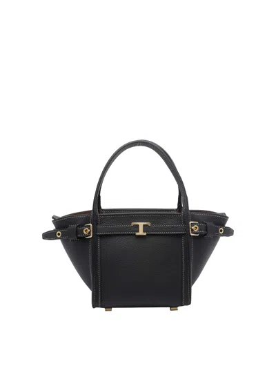 Tod's Mini Tim Shopping Bag In Blue
