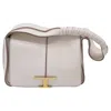 Tod's Mini Timeless Top Handle Bag In White Leather In White