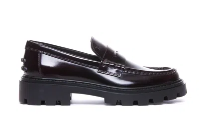 Tod's Mocassin In Red