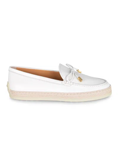 Tod's Moccasin In White