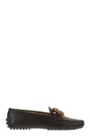Tod's Kate Commino Chain-link Driving Shoes In Black