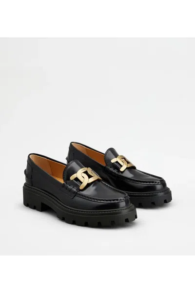 Tod's Moccasins In Black