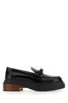 Tod's Black Slip On Loafers