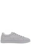 Tod's Modern Suede Sneakers In Grey