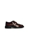Shop Tod's 'monkstrao' Brown Leather Scarpa