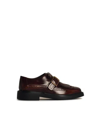 Tod's 'monkstrao' Brown Leather Scarpa