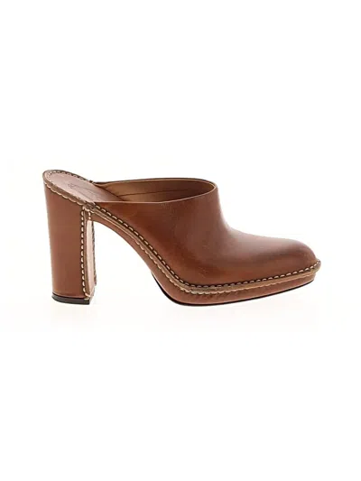Pre-owned Tod's Mule/clog In Brown