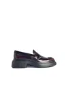 Tod's Must-be Leather Loafers In Red