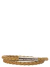 Tod's Men Mycolors 2-turn Leather Bracelet In Brown
