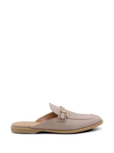 Tod's Nabuk Mules In Multi