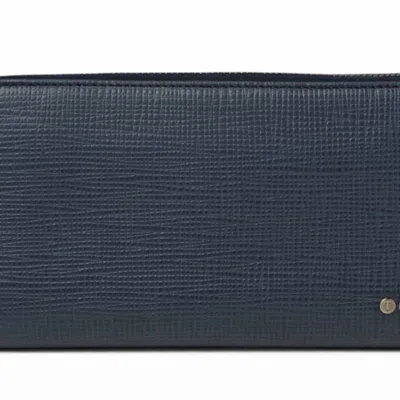 Pre-owned Tod's Navy Leather Long Wallet (bi-fold) ()