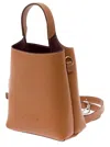 Tod's Brown Tote Bag With T Timeless Pendant In Brown