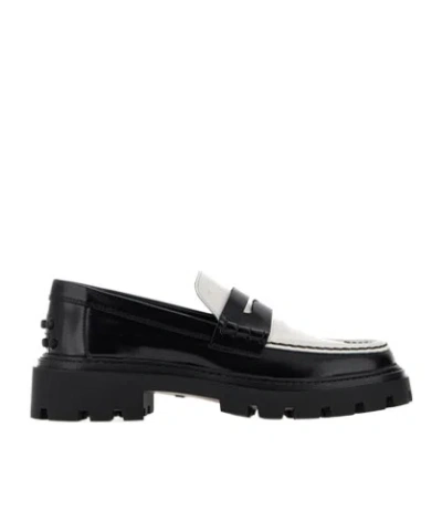TOD'S TOD'S PASANTE SLIP-ON LOAFERS