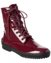 Tod's Patent Bootie In Red