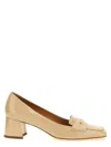 Tod's Thick Heels In Beige