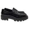Tod's Penny Loafers In Black Leather In Black