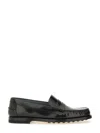 Tod's Polished Calf Leather Loafer With Classic Silhouette In Black