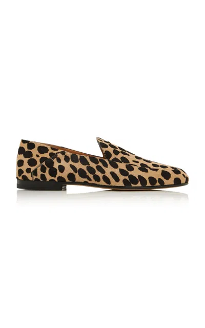 Tod's Pony-effect Leather Mules In Multi