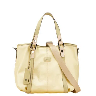 Pre-owned Tod's Pvc Leather Shoulder Bag Tote Bag () In Multi