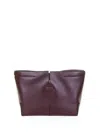 Tod's Red Medium-small Leather Folio Bag