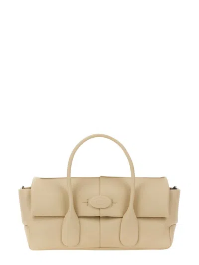 Tod's Reverse Ew Flap Small "di Bag" Bag