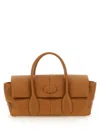 Tod's Reverse Ew Flap Small "di Bag" Bag