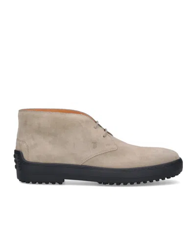 TOD'S TOD'S ROUND TOE FLAT SHOES