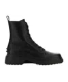 Tod's Round Toe Ankle Boots