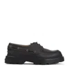 Tod's Leather Loafers Designed For Nautical Wear In Black