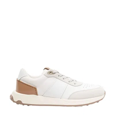 TOD'S TOD'S ROUND TOE LACE-UP SNEAKERS