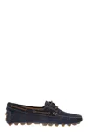 Tod's Flat Shoes Blue And Green In Blue