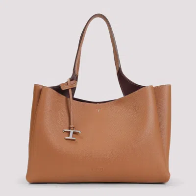 Tod's Tod S Apa Medium Shoulder Bag In Burgundy